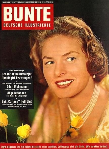 BUNTE ILLUSTRIERTE magazine side cover 2 July 1960
