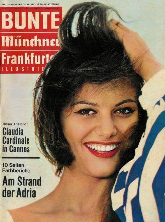 BUNTE ILLUSTRIERTE magazine side cover May 1963
