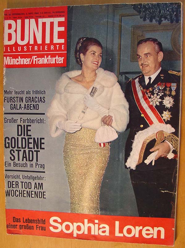 BUNTE ILLUSTRIERTE magazine side cover 2 September 1964