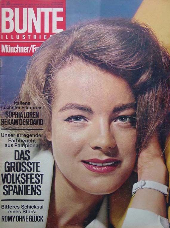 BUNTE ILLUSTRIERTE magazine side cover August 1965