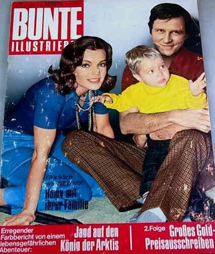 BUNTE ILLUSTRIERTE magazine side cover 8 January 1969