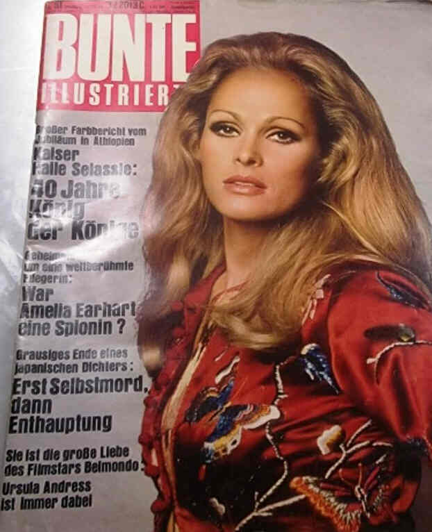 BUNTE ILLUSTRIERTE magazine side cover 15 December 1970