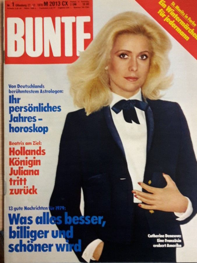 BUNTE ILLUSTRIERTE magazine side cover Issue 1 27 December 1978