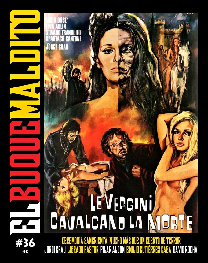 BUQUE MALDITO | EL magazine side cover Issue 36  June 2022
