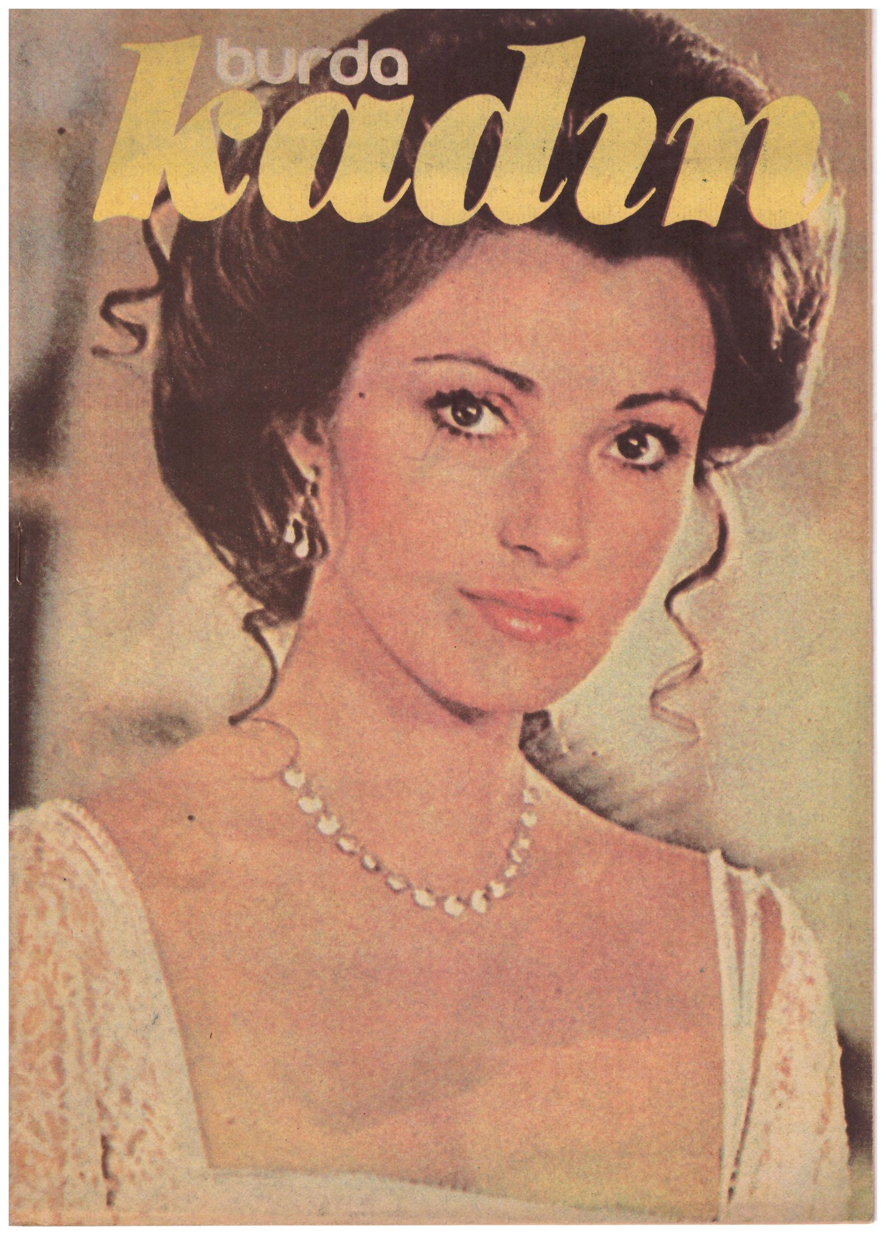 BURDA KADIN magazine side cover Issue 13 July 1981
