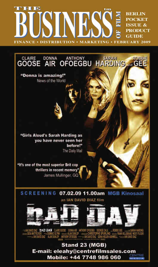 BUSINESS OF FILM | THE magazine side cover February 2009