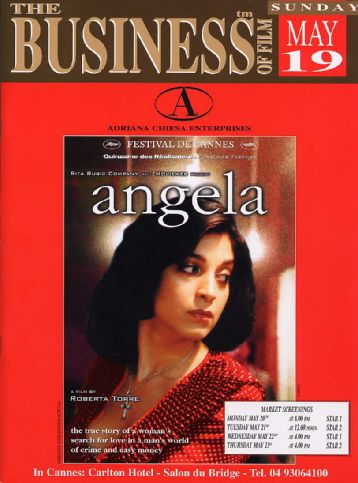 BUSINESS OF FILM | THE magazine side cover May 2002