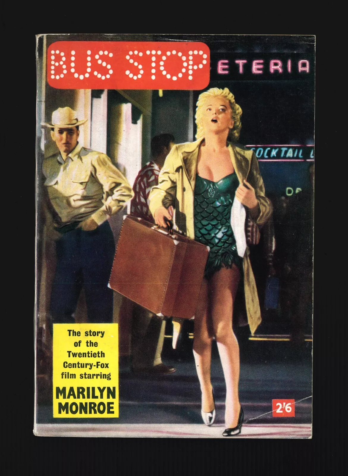 BUS STOP magazine side cover   1956