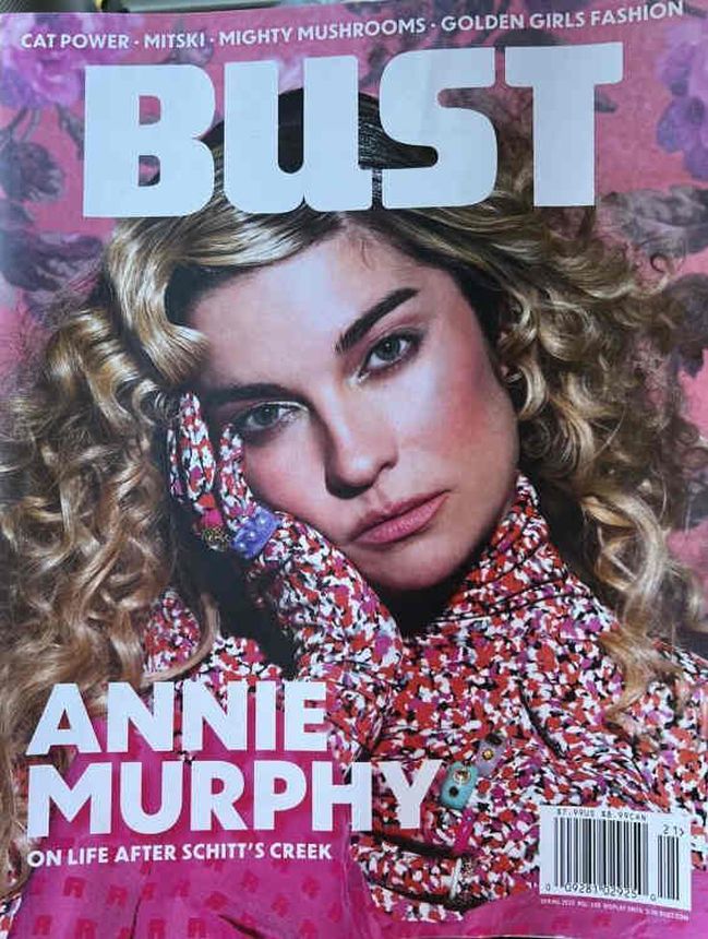 BUST magazine side cover Spring 2022
