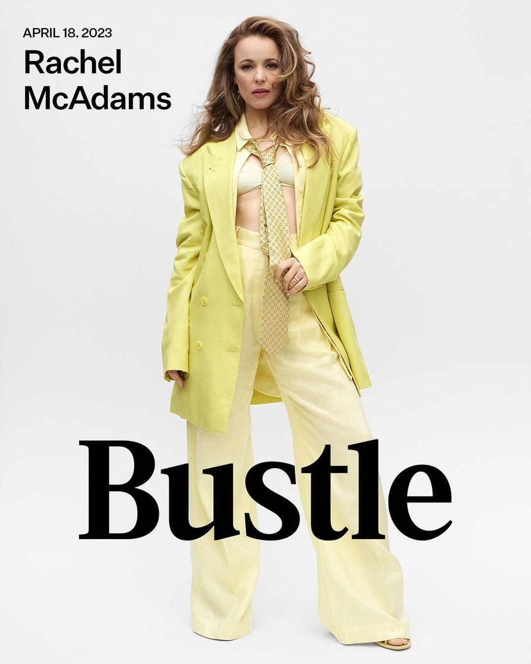 BUSTLE magazine side cover  April 2023