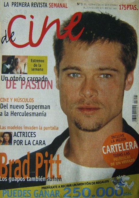 BUTACA DE CINE magazine side cover Issue 1  September 1997