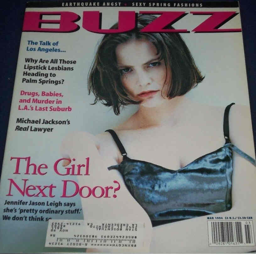 BUZZ magazine side cover  March 1994