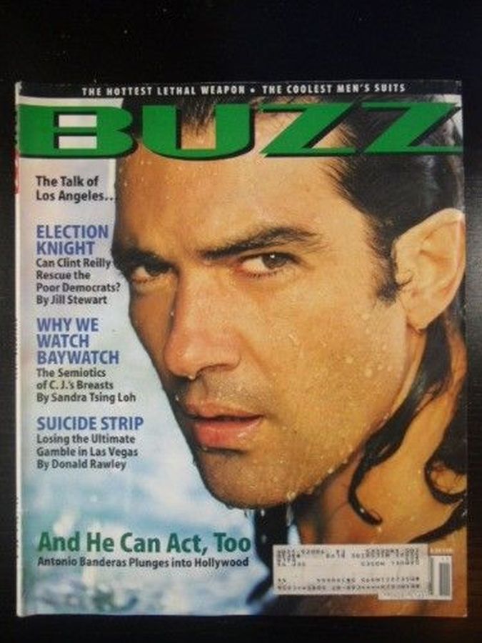 BUZZ magazine side cover  November 1994