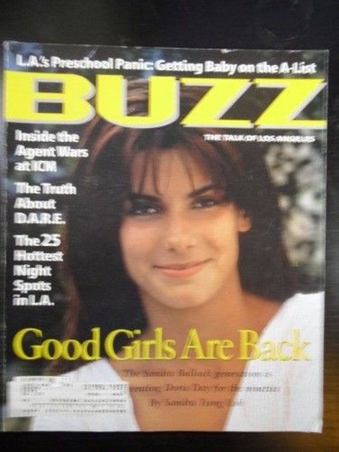 BUZZ magazine side cover  September 1995