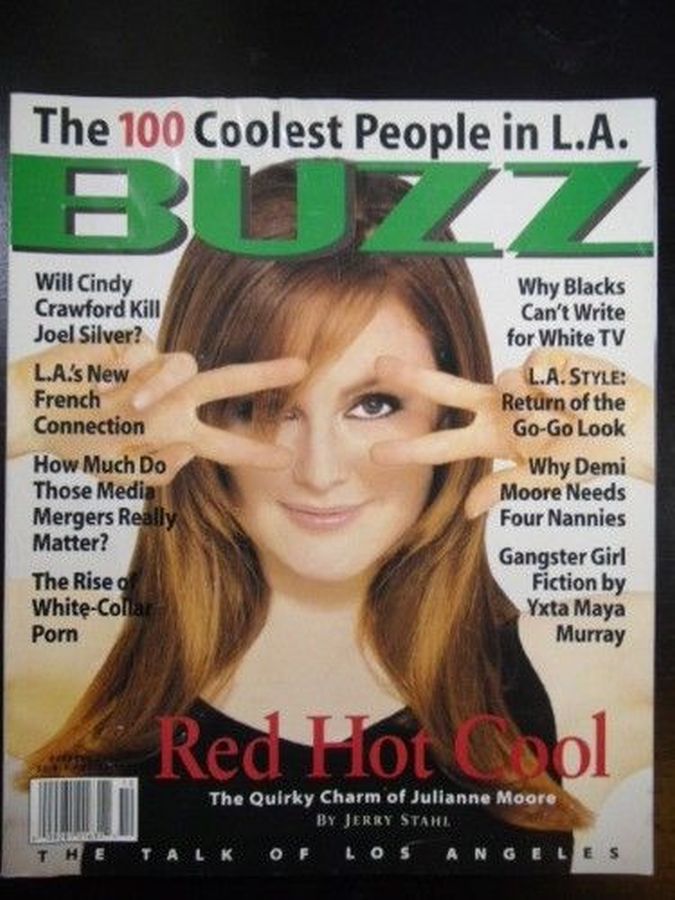 BUZZ magazine side cover  October 1995