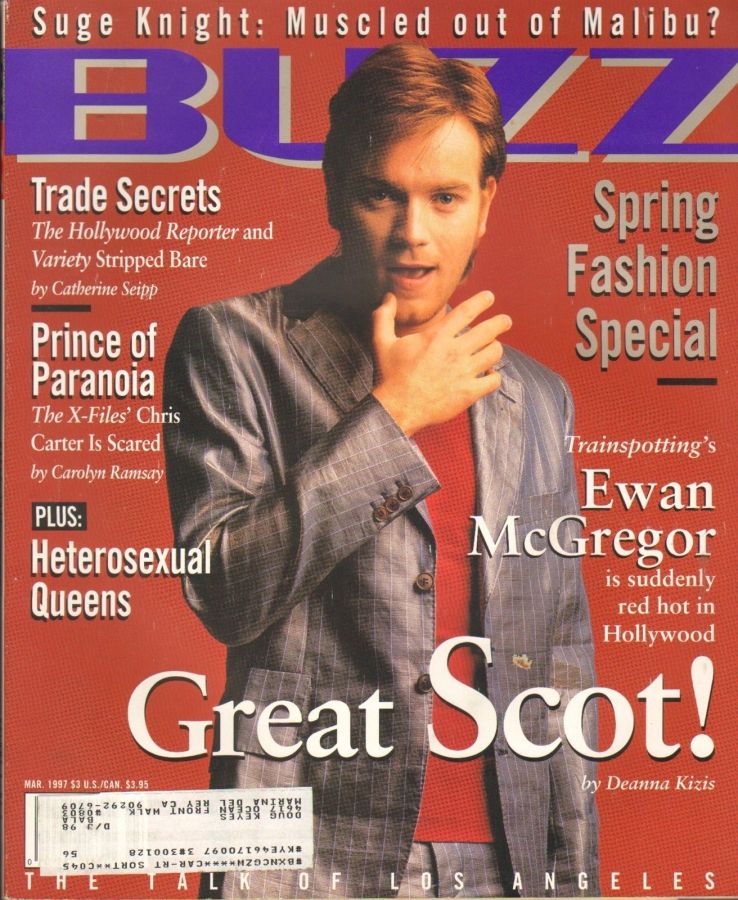 BUZZ magazine side cover  March 1997