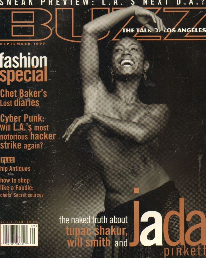 BUZZ magazine side cover  September 1997