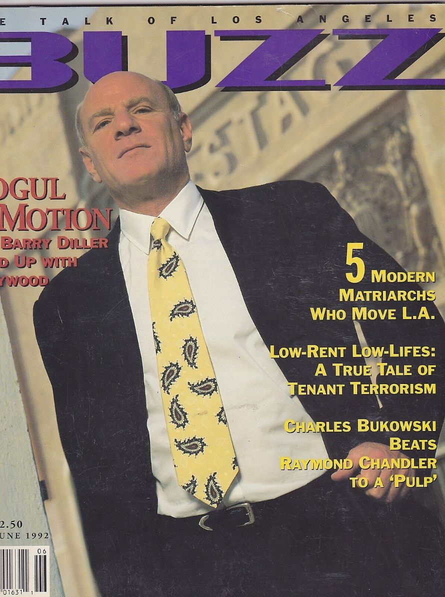 BUZZ magazine side cover  May/June 1992