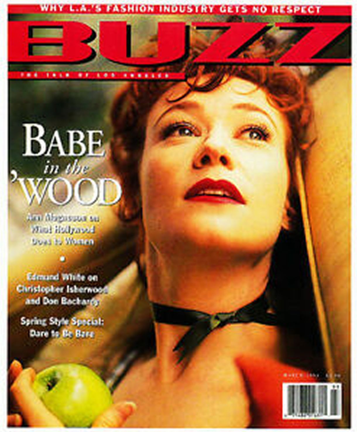 BUZZ magazine side cover  March 1993