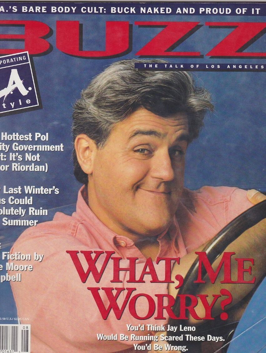 BUZZ magazine side cover  August 1993