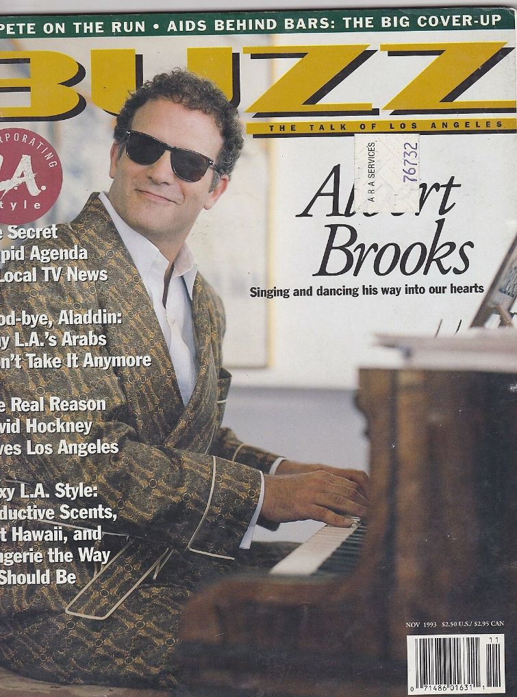 BUZZ magazine side cover  November 1993
