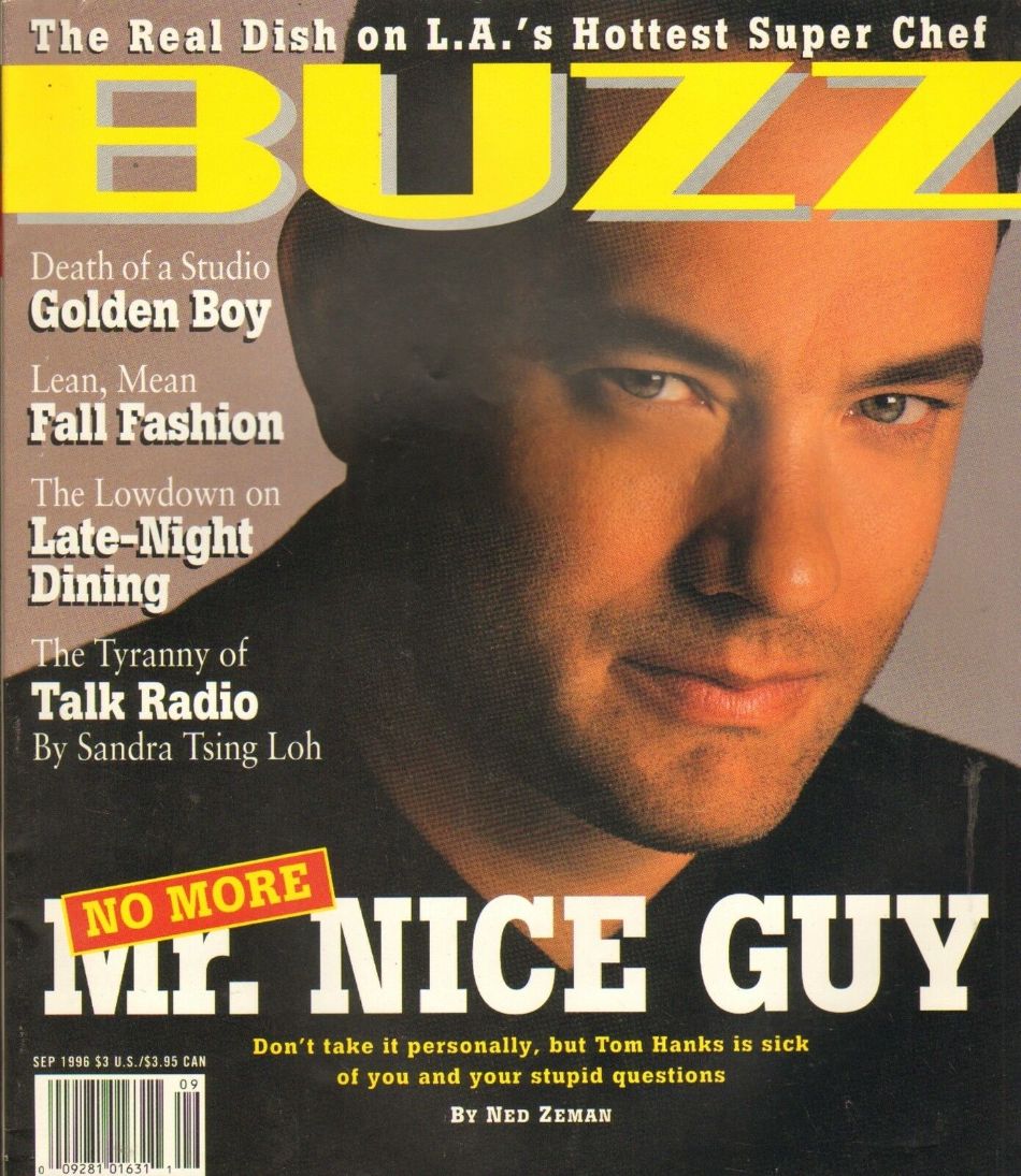 BUZZ magazine side cover  September 1996