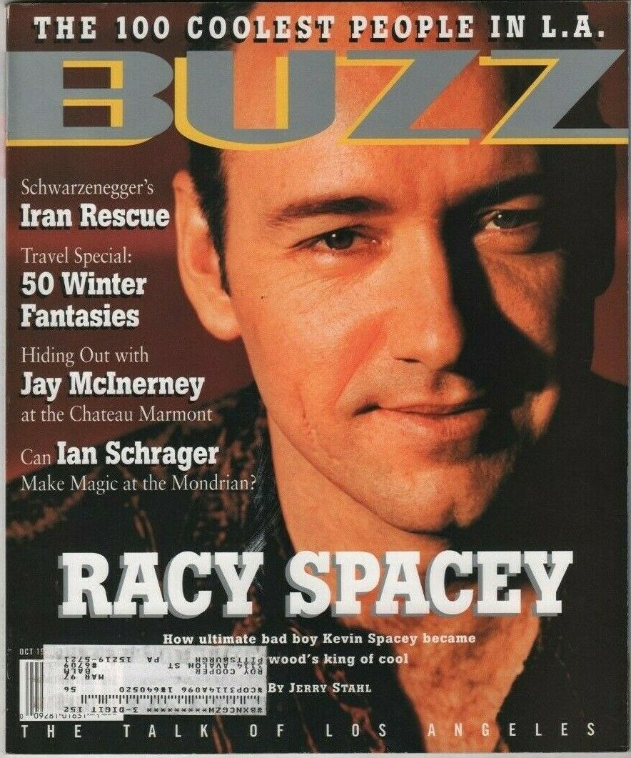 BUZZ magazine side cover  October 1996