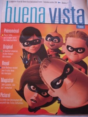BUENA VISTA FRANCE magazine side cover Issue 2 September/October 2004
