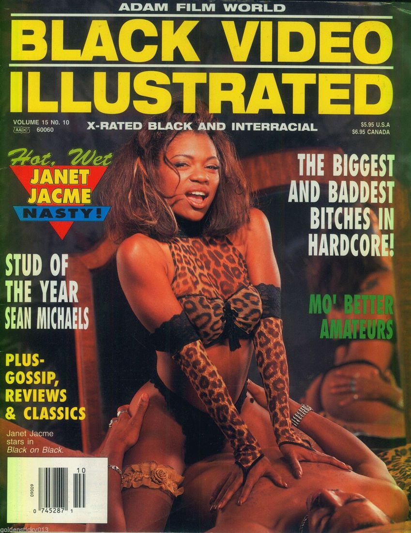 BLACK VIDEO ILLUSTRATED magazine side cover  Vol 15 # 10  