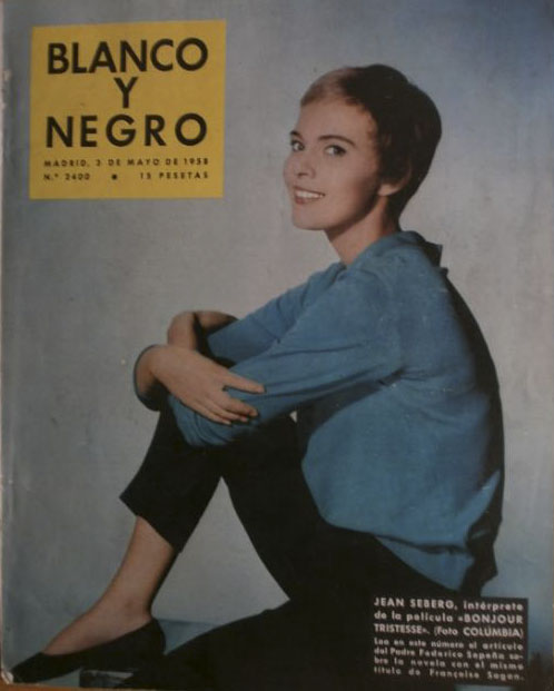 BLANCO Y NEGRO magazine side cover Issue 2400 3 May 1958