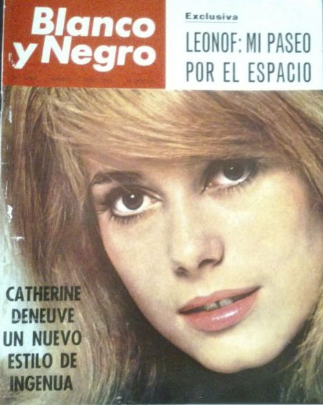 BLANCO Y NEGRO magazine side cover Issue 2762   1965