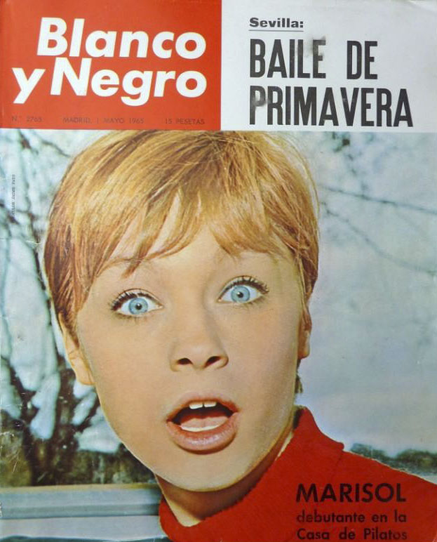 BLANCO Y NEGRO magazine side cover Issue 2765   1965
