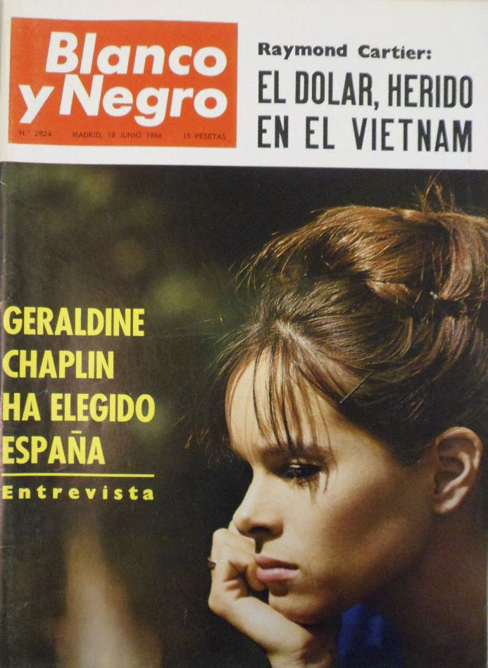 BLANCO Y NEGRO magazine side cover Issue 2824 18 June 1966