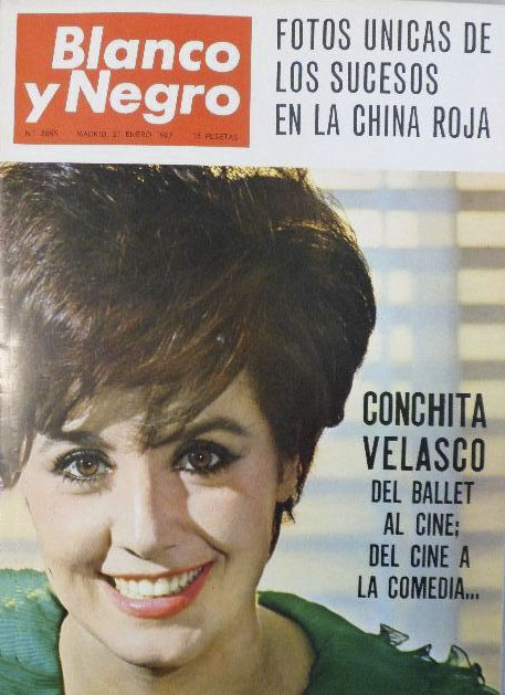 BLANCO Y NEGRO magazine side cover Issue 2855 21 January 1967