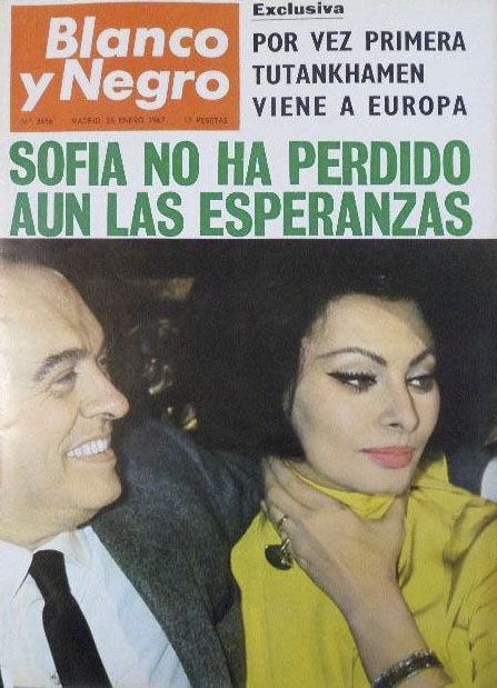 BLANCO Y NEGRO magazine side cover Issue 2856 28 January 1967