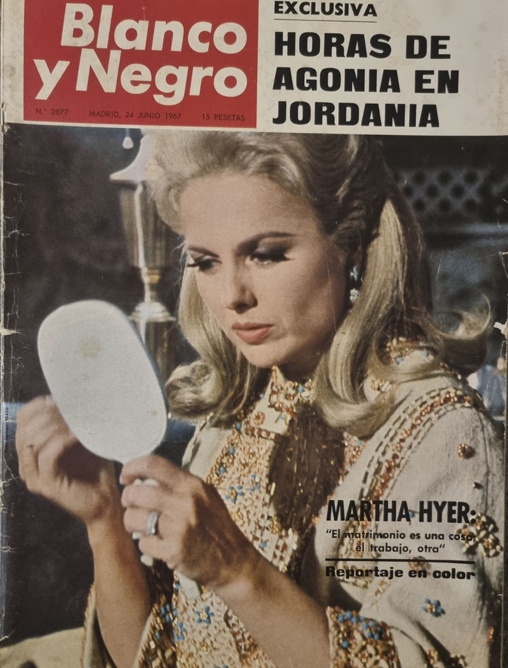 BLANCO Y NEGRO magazine side cover Issue 2877 24 June 1967