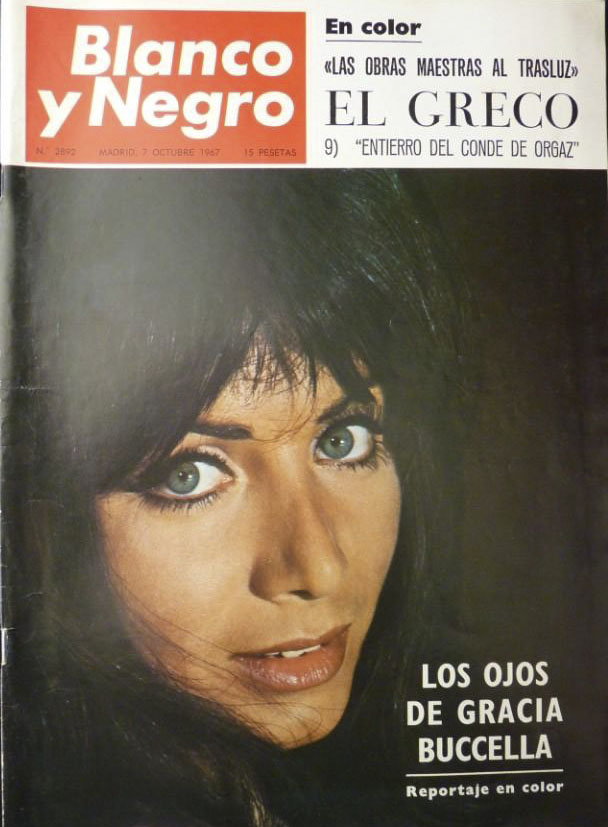 BLANCO Y NEGRO magazine side cover Issue 2892 7 October 1967