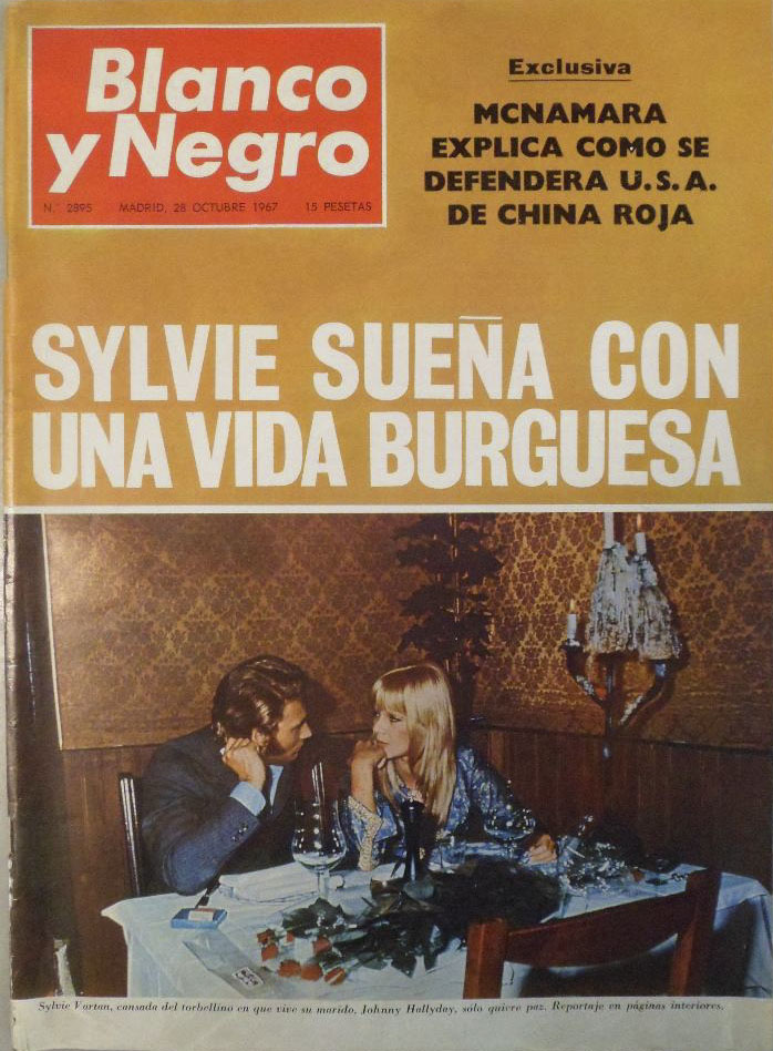 BLANCO Y NEGRO magazine side cover Issue 2895 28 October 1967