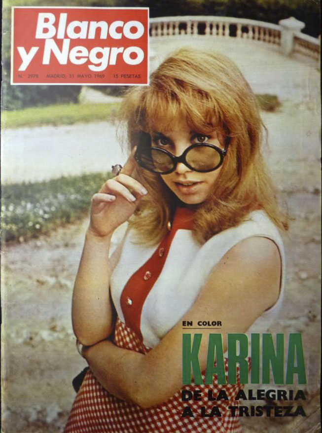 BLANCO Y NEGRO magazine side cover Issue 2978 31 May 1969
