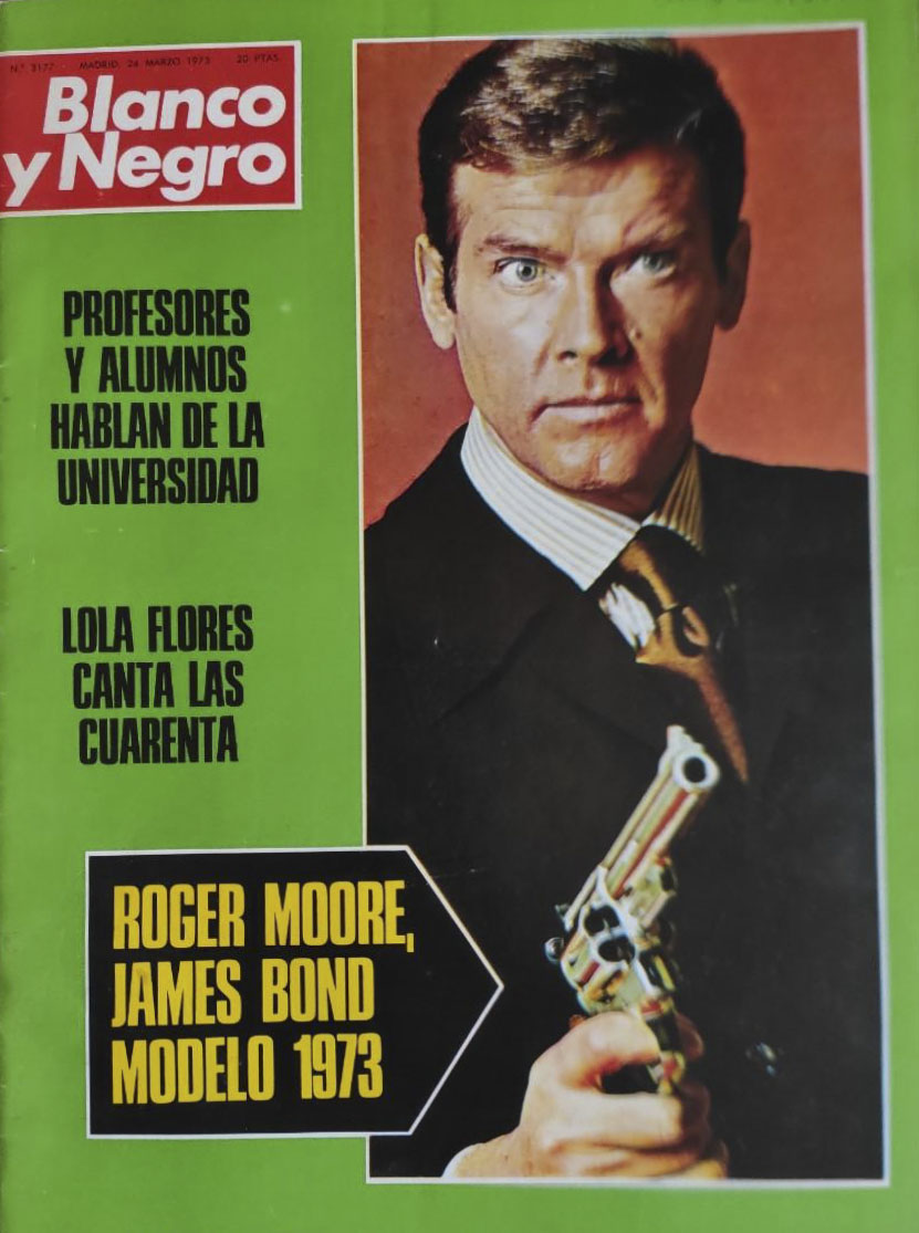 BLANCO Y NEGRO magazine side cover Issue 3177 24 March 1973