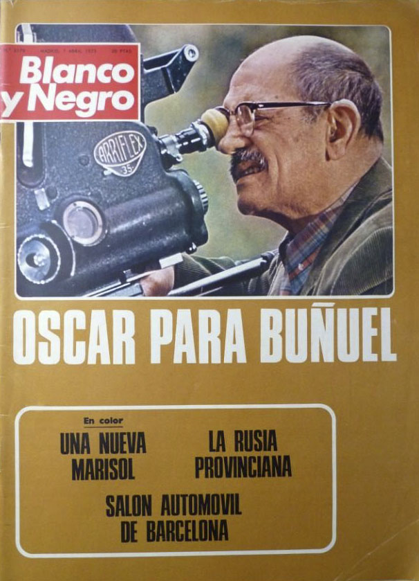 BLANCO Y NEGRO magazine side cover Issue 3179 7 April 1973