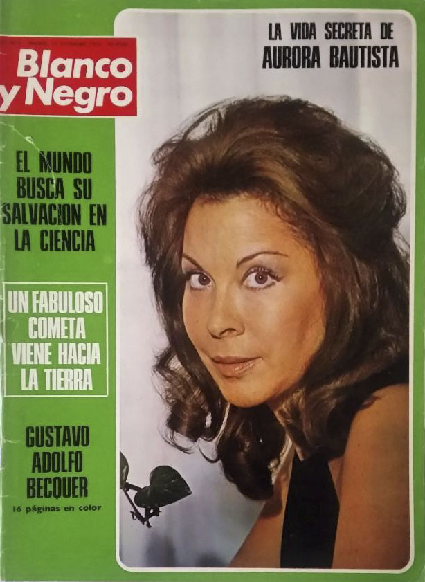 BLANCO Y NEGRO magazine side cover Issue 3215 15 December 1973