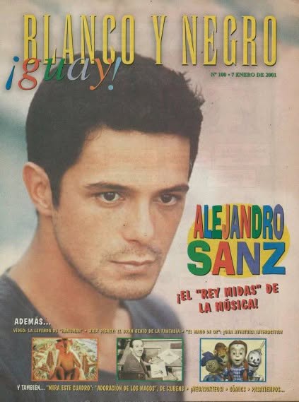 BLANCO Y NEGRO GUAY  magazine side cover Issue 100   1999