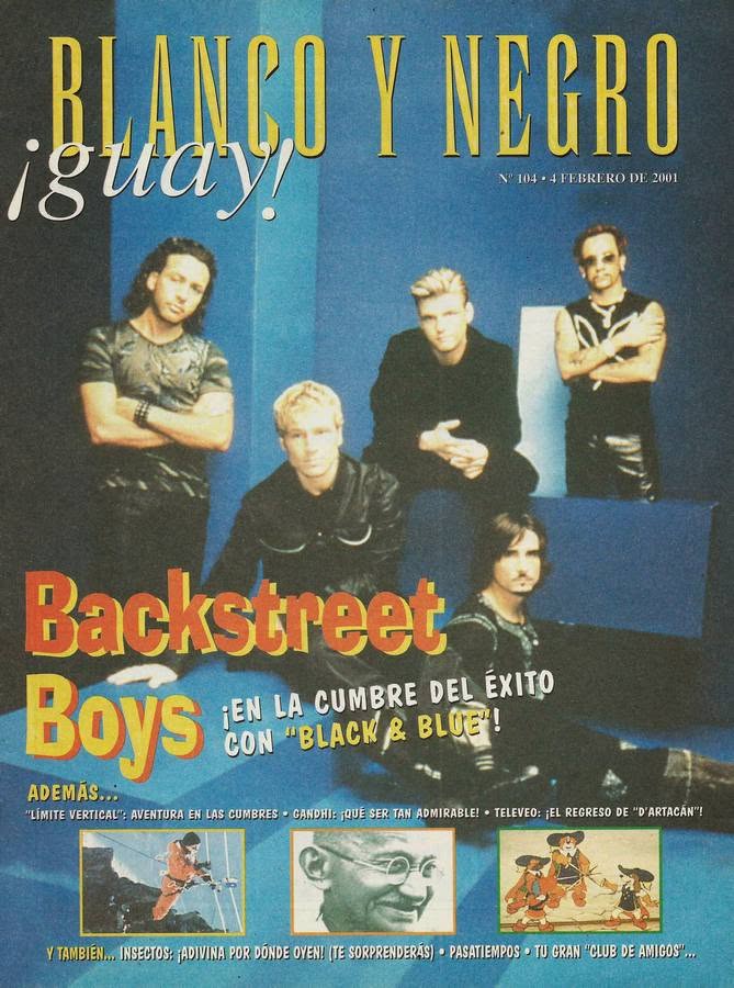 BLANCO Y NEGRO GUAY  magazine side cover Issue 104   1999