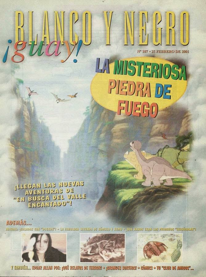 BLANCO Y NEGRO GUAY  magazine side cover Issue 107   1999