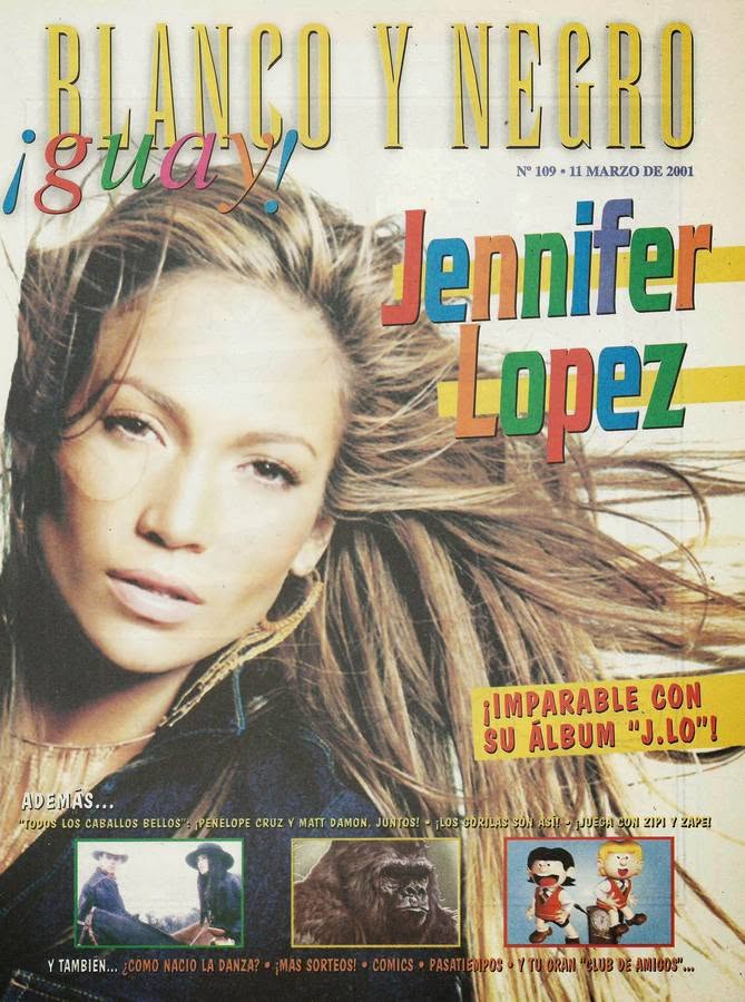 BLANCO Y NEGRO GUAY  magazine side cover Issue 109   1999