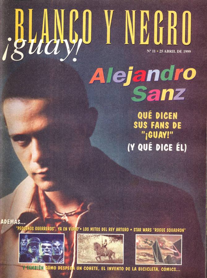 BLANCO Y NEGRO GUAY  magazine side cover Issue 11   1999