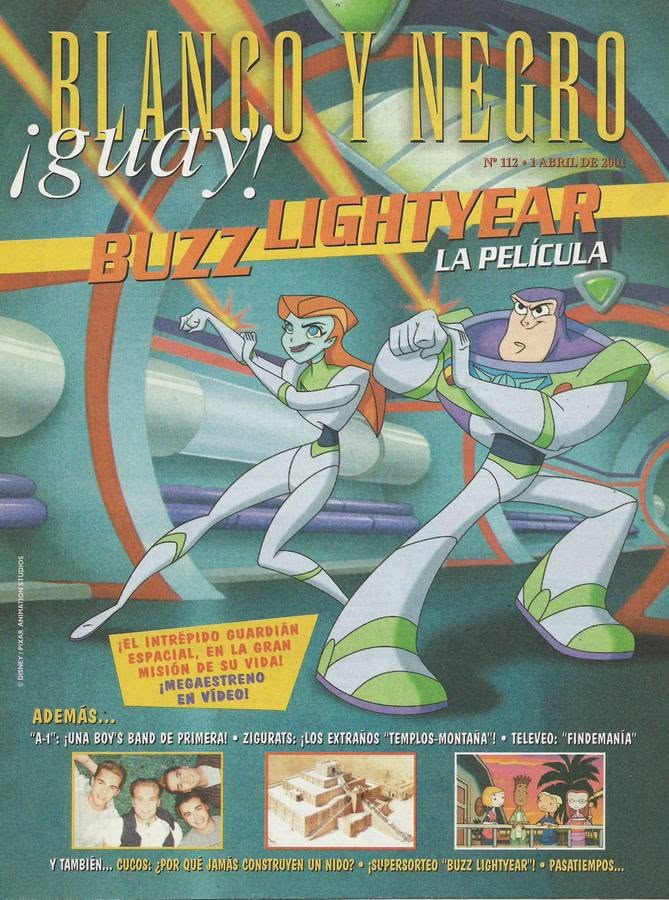 BLANCO Y NEGRO GUAY  magazine side cover Issue 112   1999
