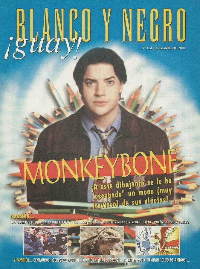 BLANCO Y NEGRO GUAY  magazine side cover Issue 114   1999