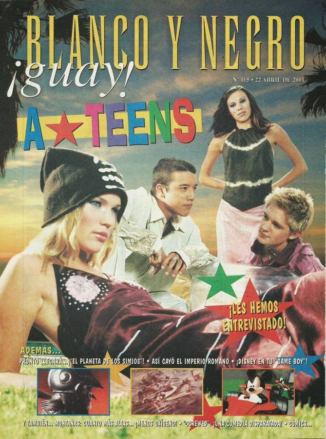 BLANCO Y NEGRO GUAY  magazine side cover Issue 115   1999